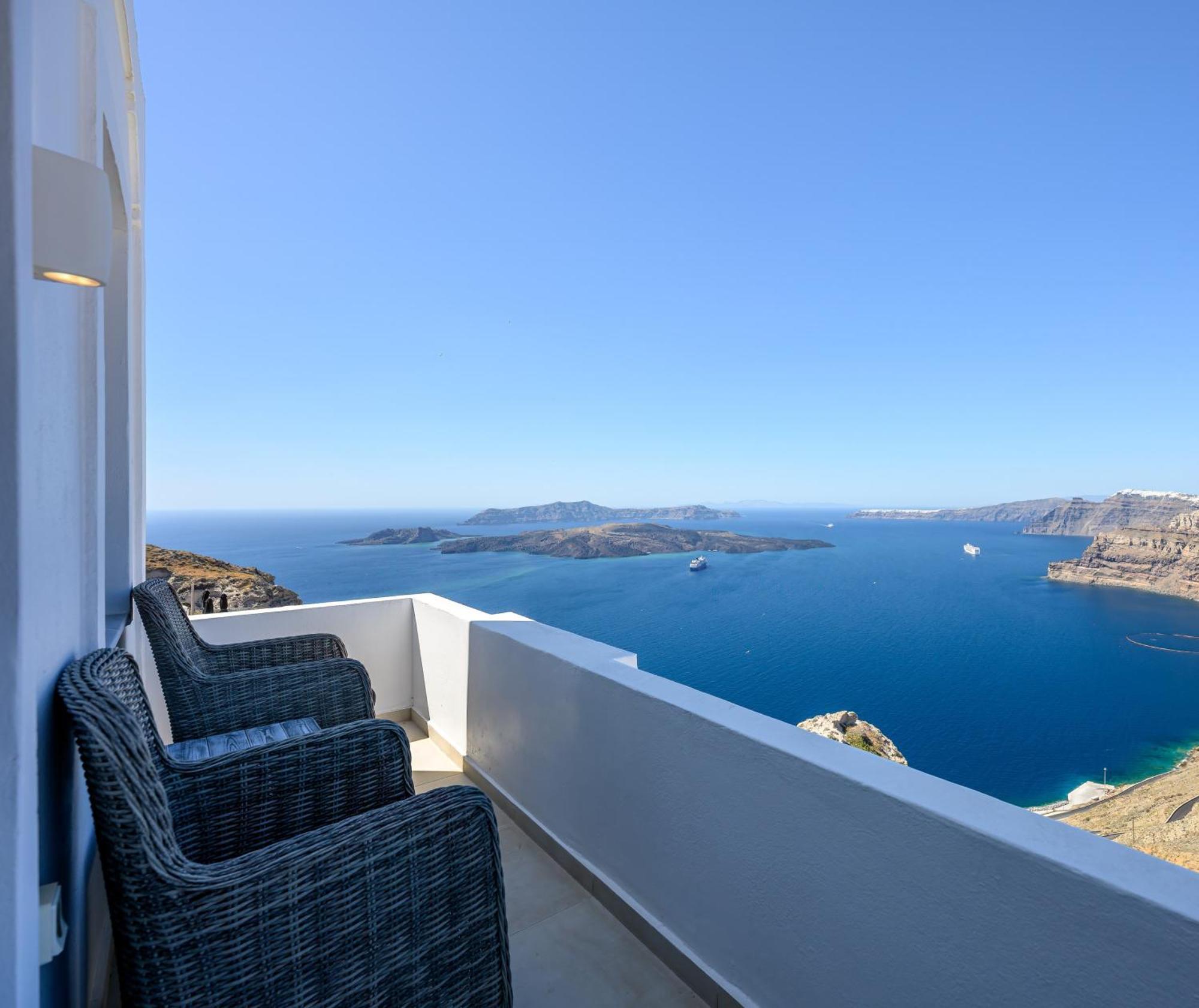 Apartamento Spectacular View Caldera St V Megalokori Exterior foto